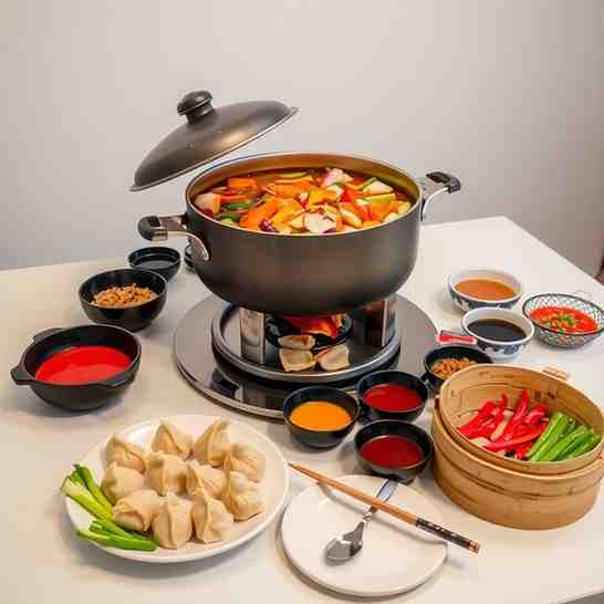 Chinese Hot Pot at Home - Restaurant-Style Broth & Easy Setup